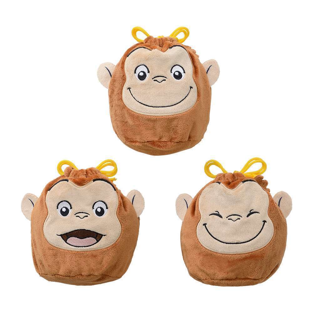おさるのジョージ ぬいぐるみ巾着