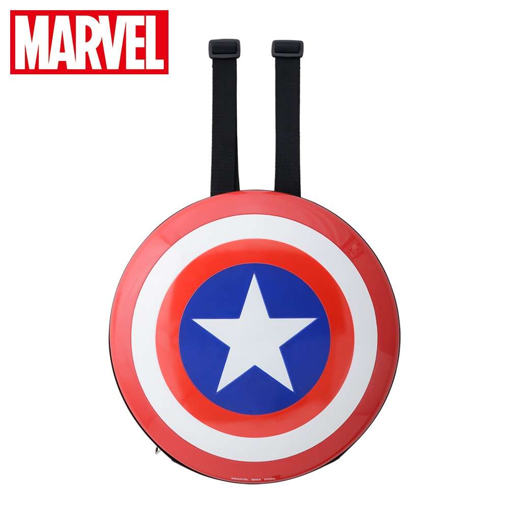 MARVEL COMICS プラチナムザッカシールド型ハードカバーリュック