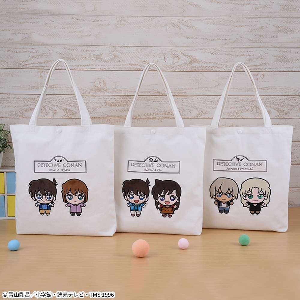 名探偵コナン　プレミアムアップリケトートバッグ