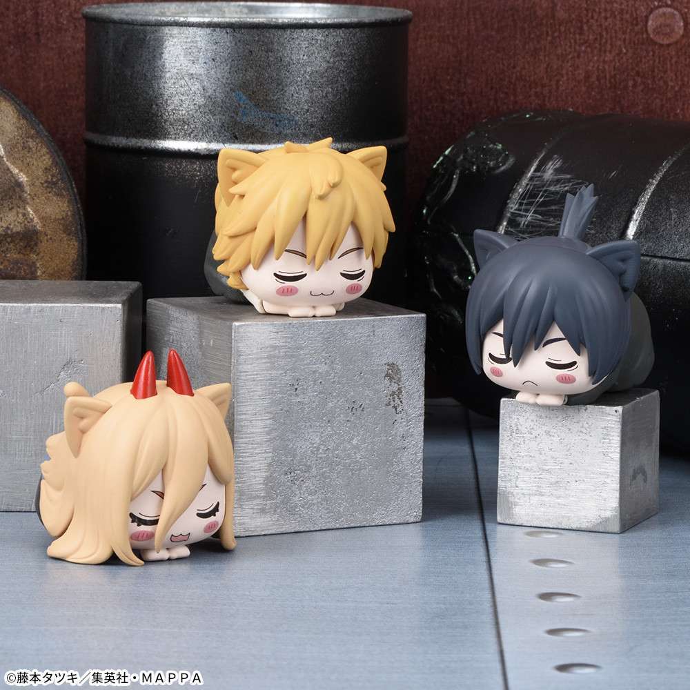 チェンソーマン おひるねこ ミニフィギュアデンジ&パワー&早川アキ