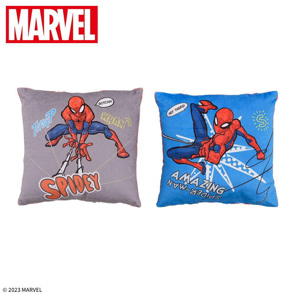 スパイダーマン プレミアム刺繍クッション