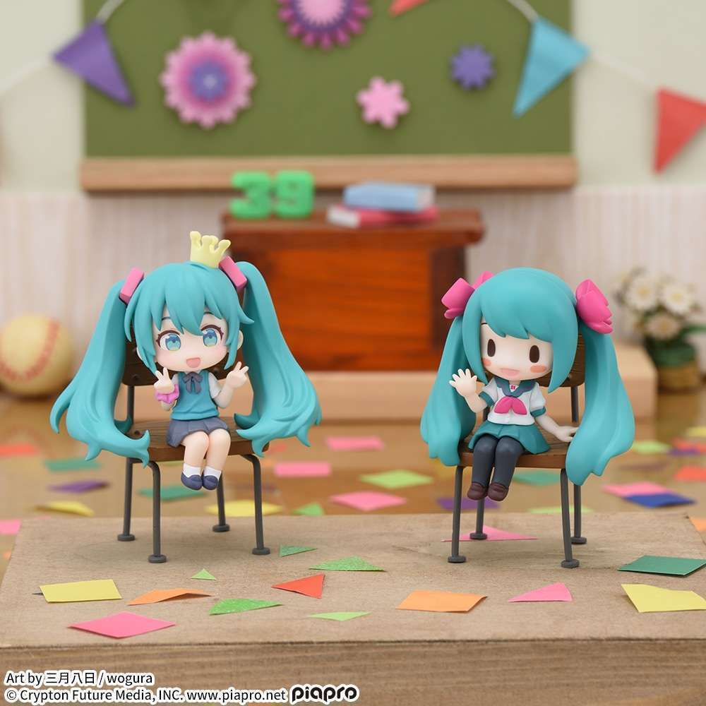 初音ミクシリーズ　ちょこのせ　ミニフィギュア 初音ミク 16th Anniversary