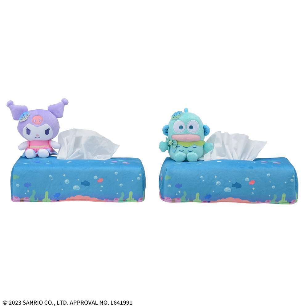 サンリオキャラクターズ　Marine☆Marine　プレミアムティッシュボックスカバー