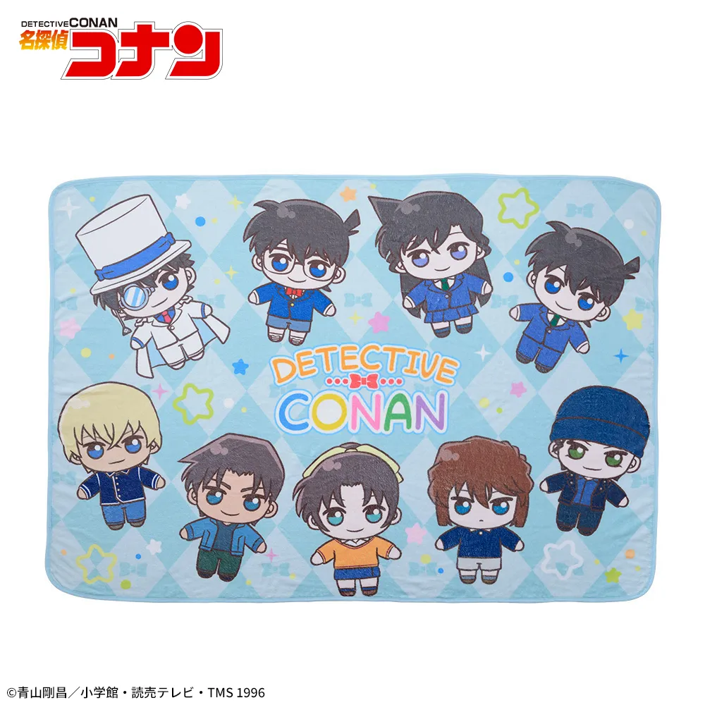 名探偵コナン Pastel Art Collection プラチナムザッカふわふわブランケット