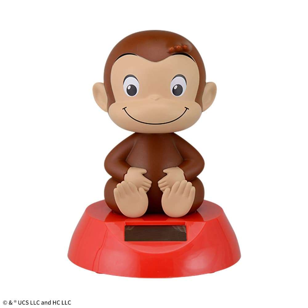 おさるのジョージ プラチナムザッカソーラーフィギュア