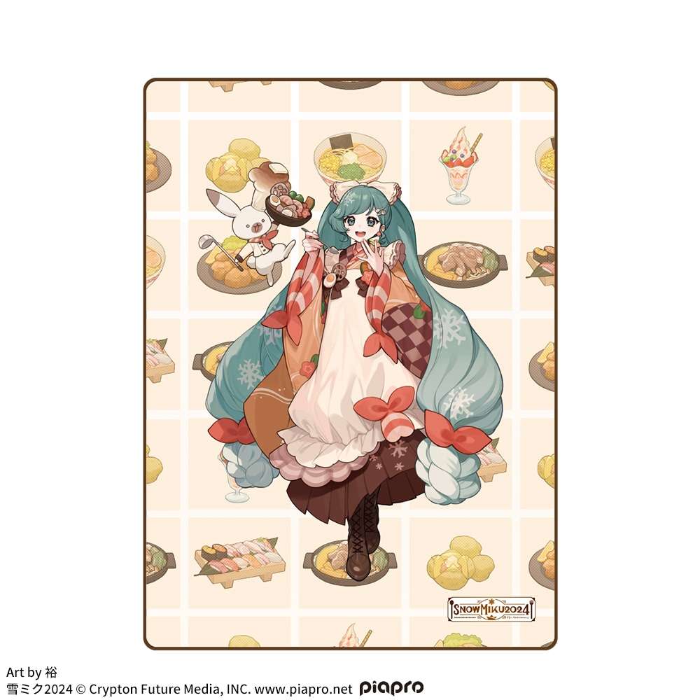 初音ミクシリーズ プレミアムブランケット SNOW MIKU2024