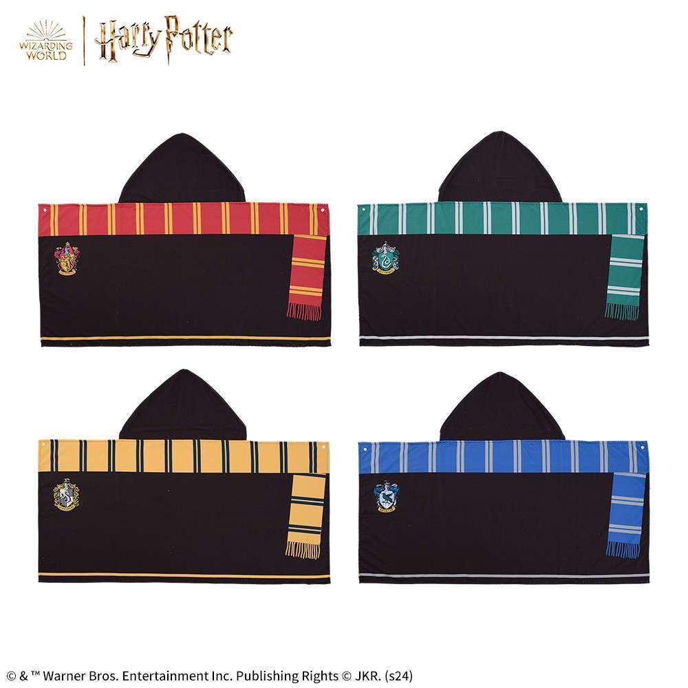 ハリー・ポッター プレミアムフード付バスタオル