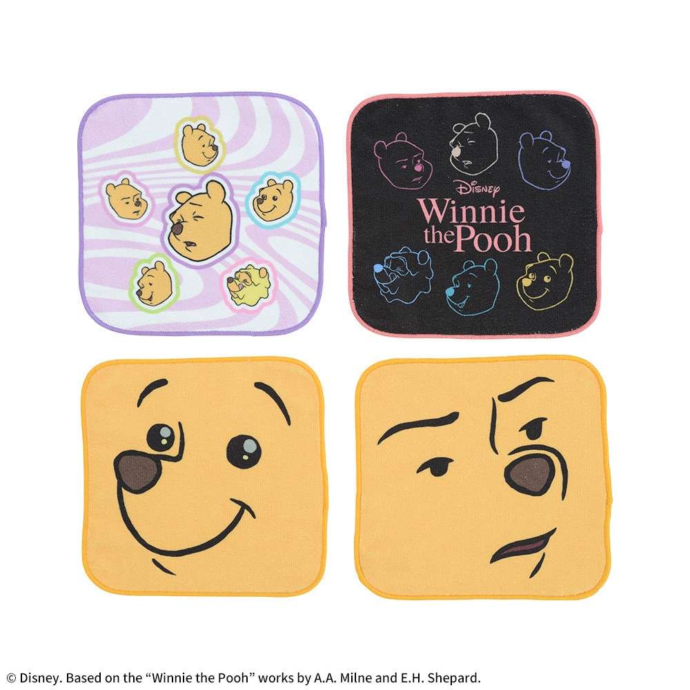 くまのプーさん　ハンドタオル FUNNY STYLE POOH