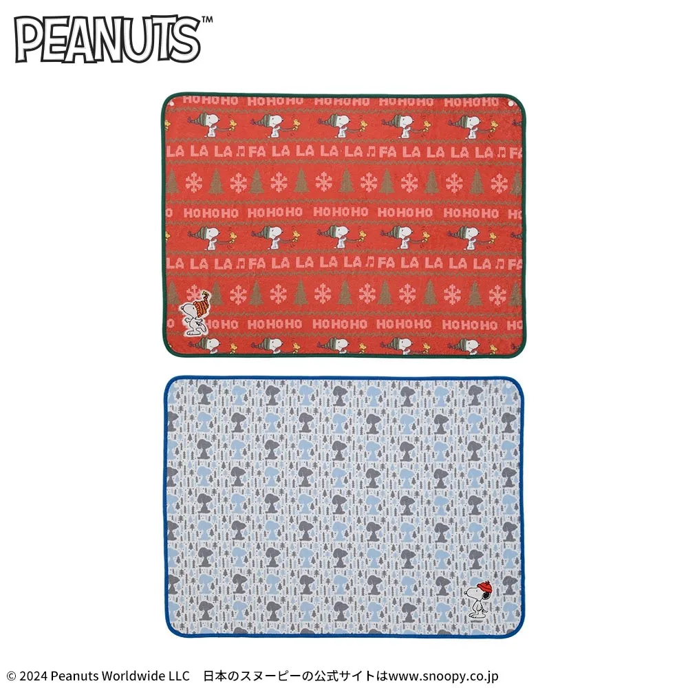 SNOOPY™ プラチナムザッカ2WAYブランケット