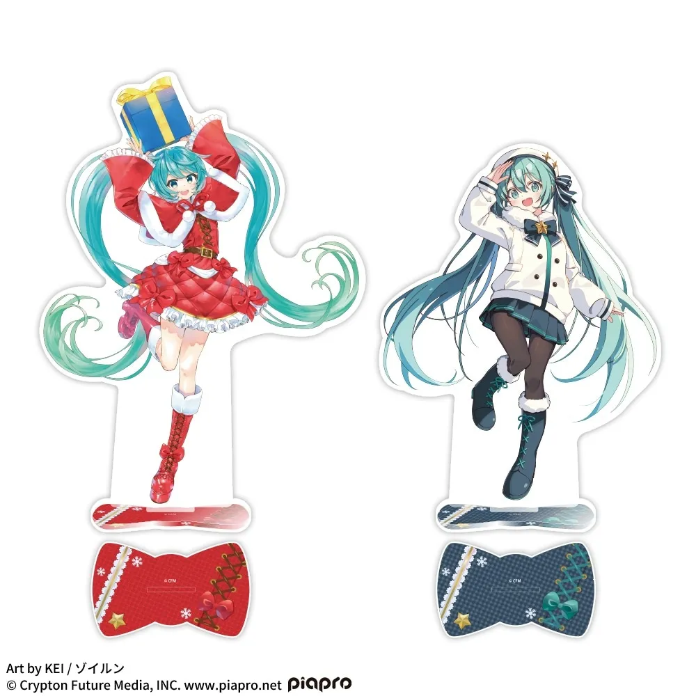 初音ミクシリーズ プラチナムザッカビッグクリアスタンド 初音ミク クリスマス2024