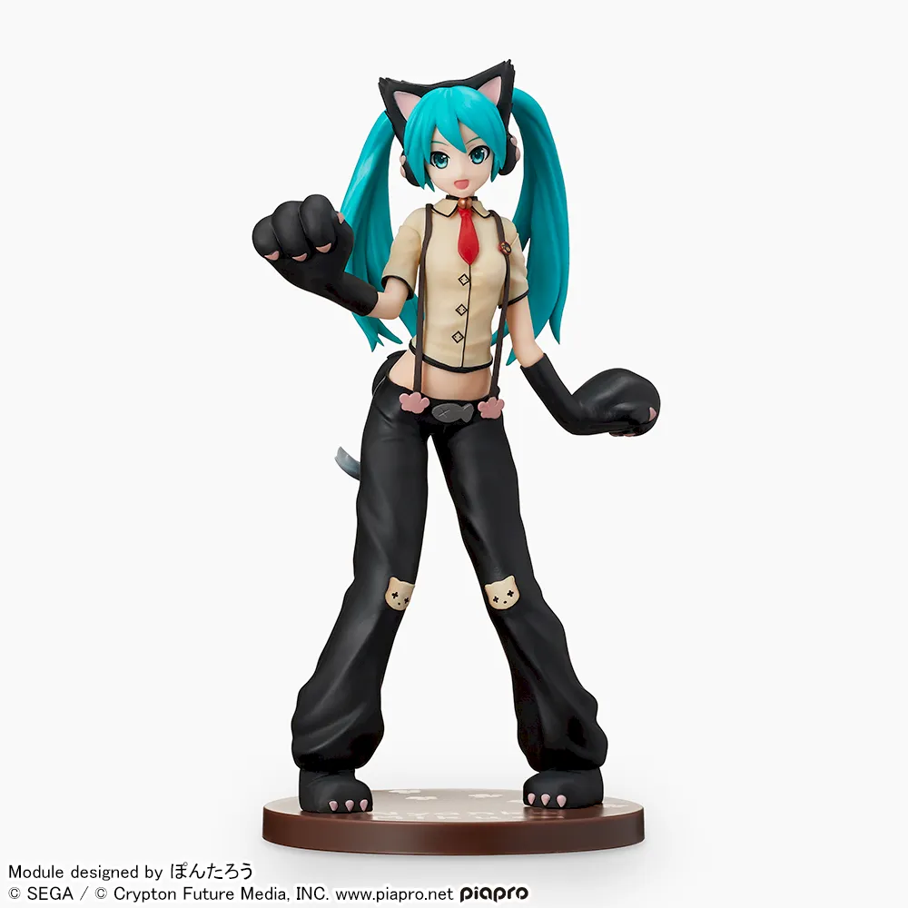 初音ミク Project DIVA Arcade Future Tone スーパープレミアムフィギュア初音ミク-にゃんこ