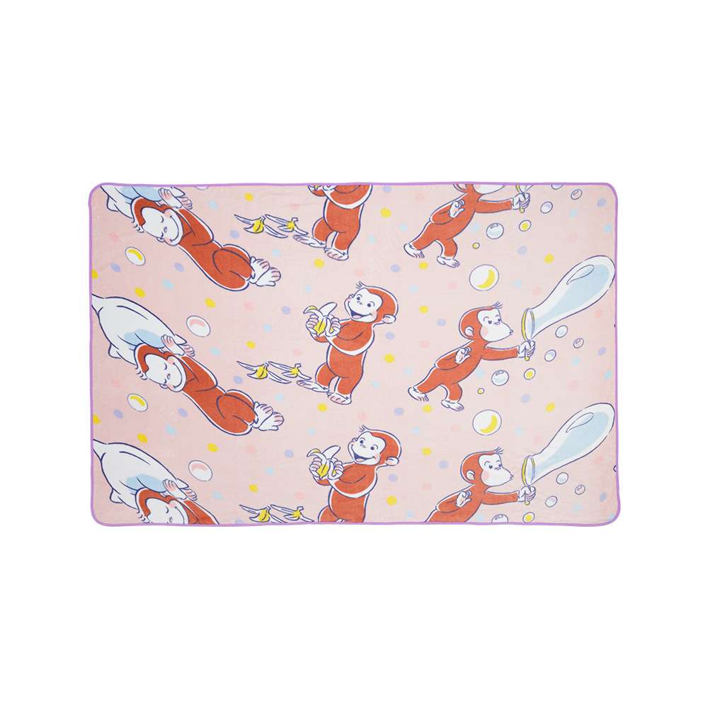 おさるのジョージ ギガザッカビッグ毛布