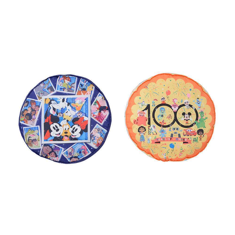 ディズニー100 プラチナムザッカラウンドクッション