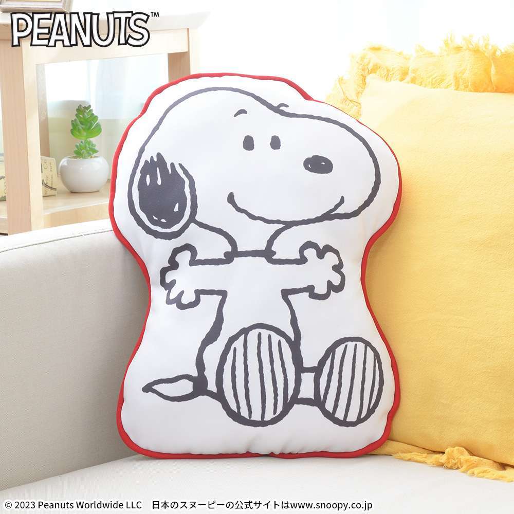 SNOOPY™ プレミアムダイカットクッション