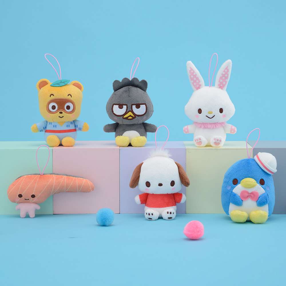 ゆるかわ　サンリオキャラクターズ　わいわいマスコット