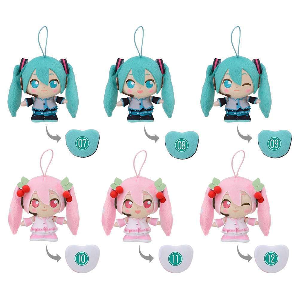 初音ミクシリーズ moipon モアプラスマスコット初音ミク&桜ミク