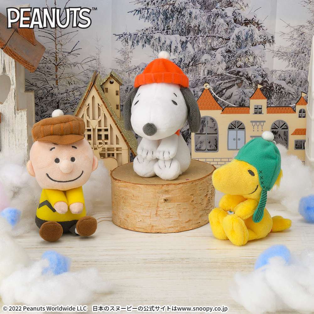 SNOOPY™ & you ぽんぽん帽子マスコット