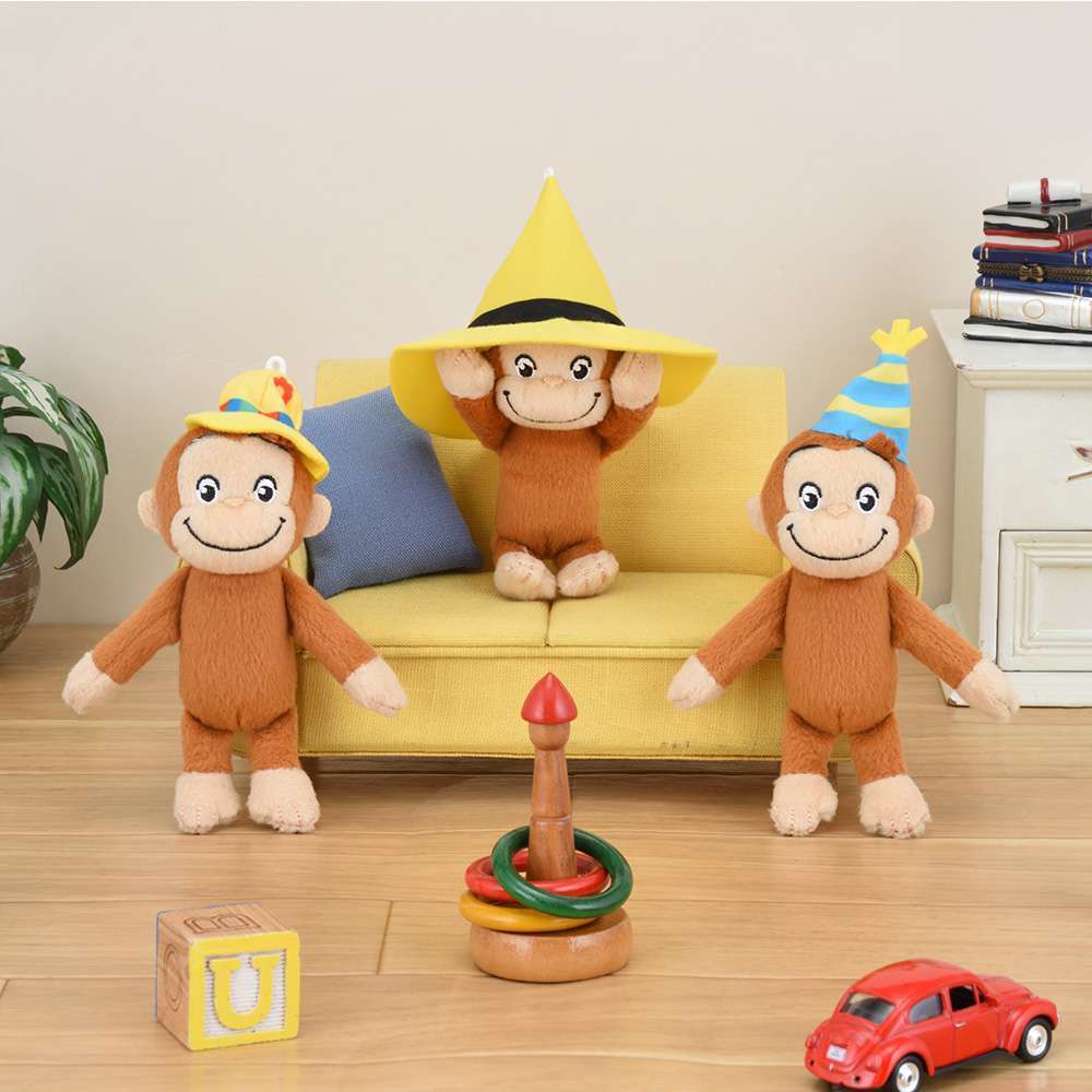 おさるのジョージ マスコット 色んな帽子Ver.