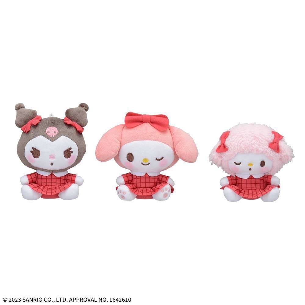ゆるかわ サンリオキャラクターズ マスコット vintage red