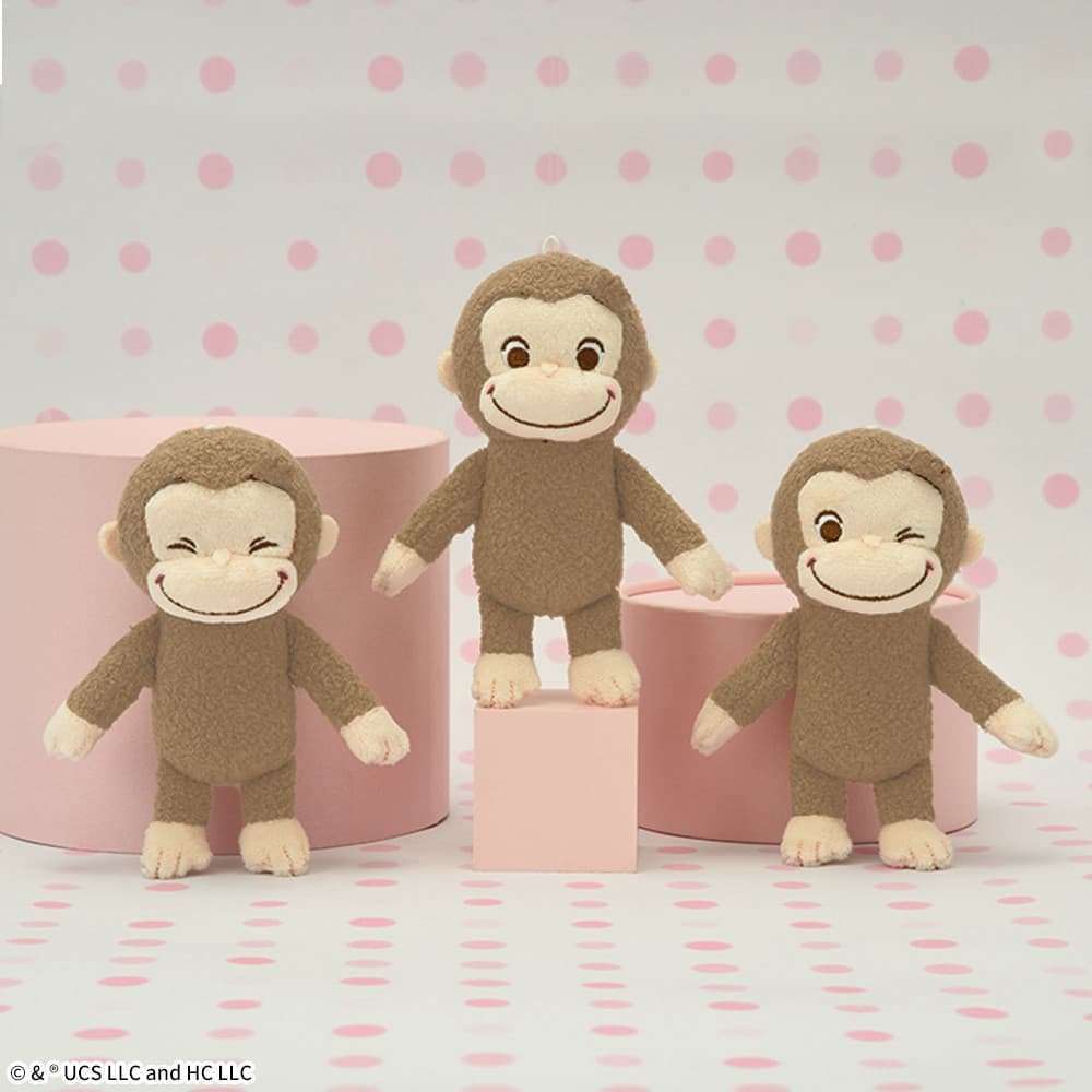 おさるのジョージ 赤いほっぺ マスコット