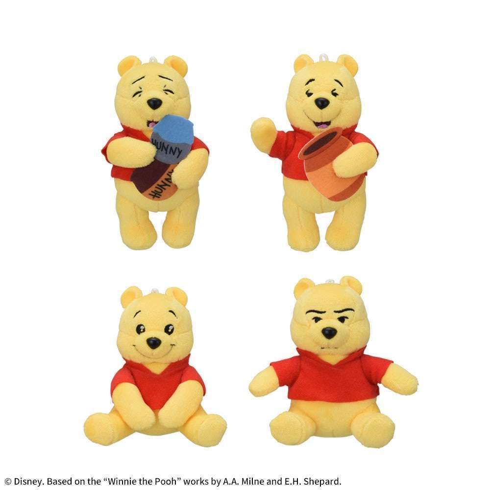くまのプーさん　いろいろ表情マスコット FUNNY STYLE POOH
