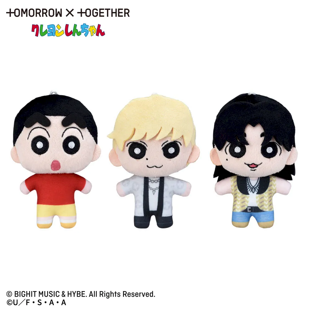 TOMORROW X TOGETHER クレヨンしんちゃん マスコット