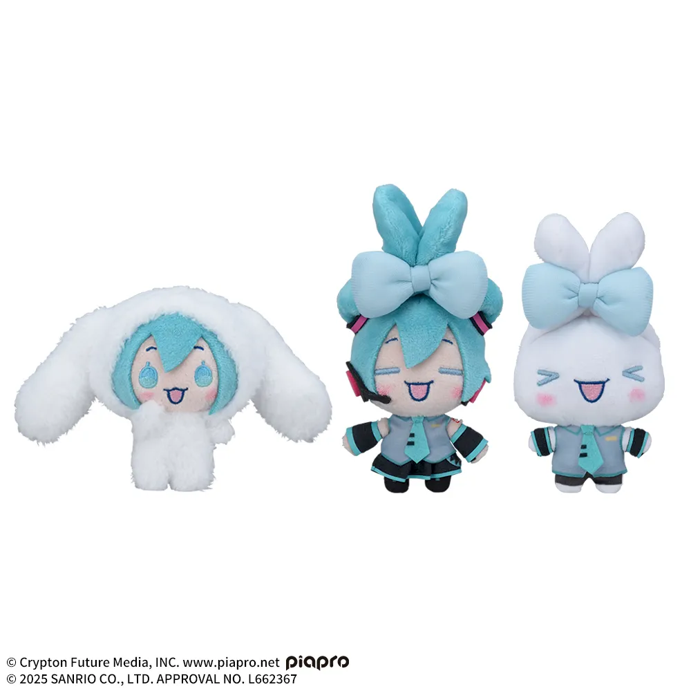 初音ミク×シナモロールマスコット