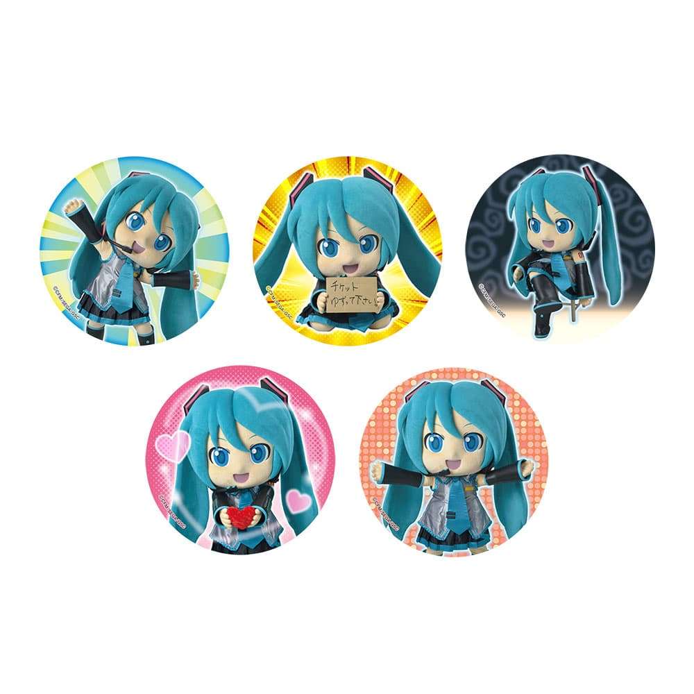 初音ミクシリーズ　キラキラ缶バッジミクダヨー