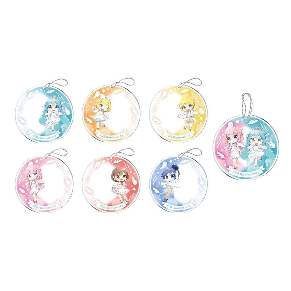 初音ミクシリーズ アクリルキーチェーン初音ミク 15th Anniversary