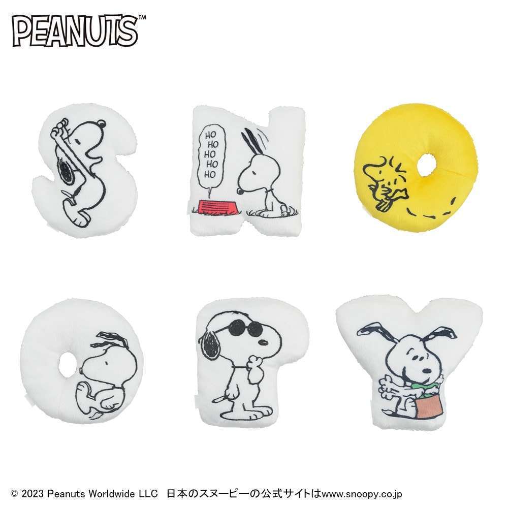 SNOOPY™ もじマスコットバッジ
