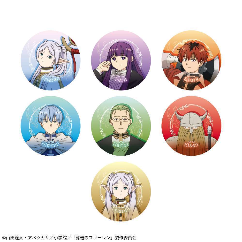 葬送のフリーレン キラキラ缶バッジ