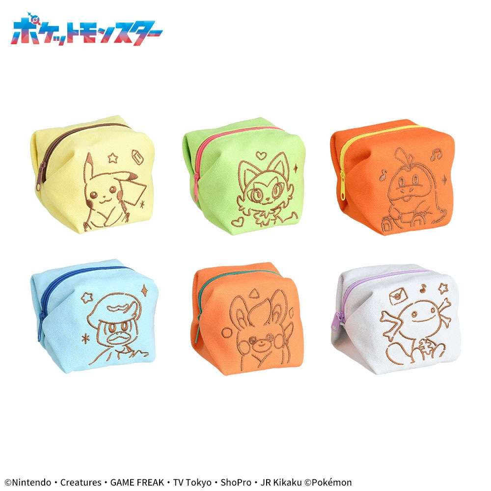 ポケットモンスター キューブ型プチポーチ
