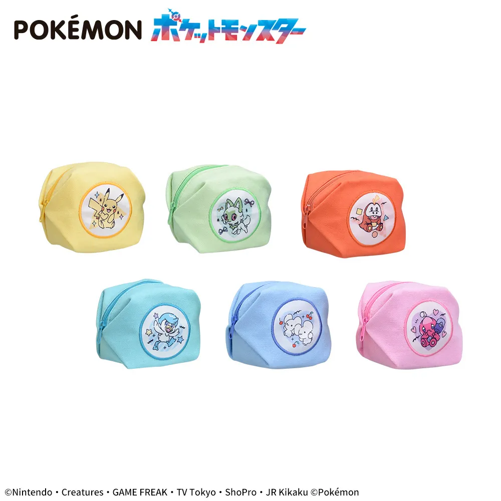 ポケットモンスターキューブ型プチポーチPoppingUp