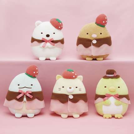 すみっコぐらし いちごチョコぬいぐるみ