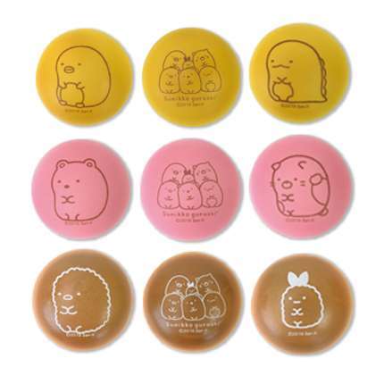 すみっコぐらし 3個入スクイーズパン