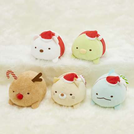 すみっコぐらし うつぶせクリスマスぬいぐるみBIG