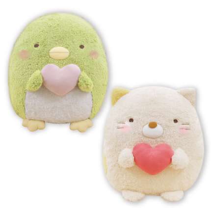 すみっコぐらし ふんわりハートぬいぐるみXL