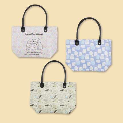 すみっコぐらし レザー風トートバッグ