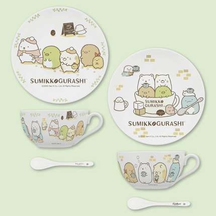 すみっコぐらし 喫茶すみっコ 陶器3点セット