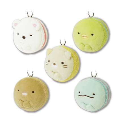 すみっコぐらし もちもちマカロンマスコットキーチェーン