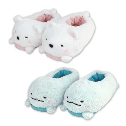 すみっコぐらし ふんわりぬいぐるみスリッパ