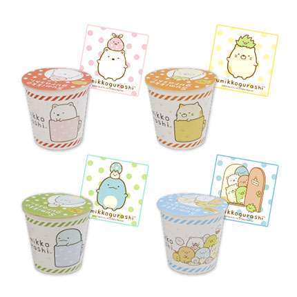 すみっコぐらし カップ入りタオル