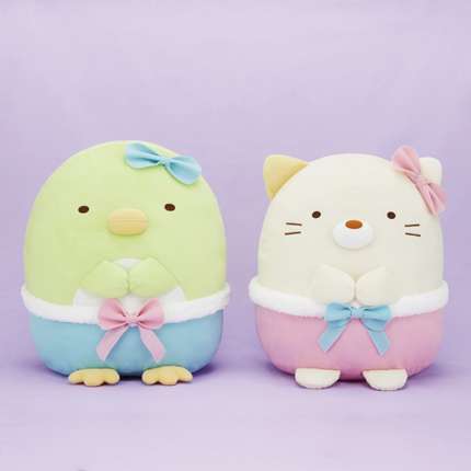 すみっコぐらし パステルリボンぬいぐるみXL