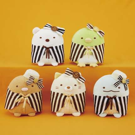 すみっコぐらし チョコビスケットリボンぬいぐるみ
