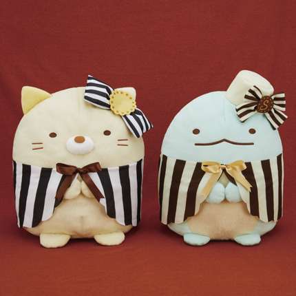 すみっコぐらし チョコビスケットリボンぬいぐるみXL