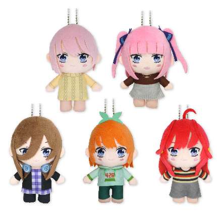 五等分の花嫁∬ デフォルメぬいぐるみ