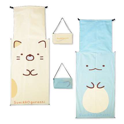 すみっコぐらし フェイス エアピロー付きアウトドアシート