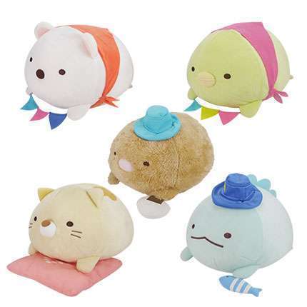 すみっコぐらし すみっコキャンプ うつぶせぬいぐるみBIG
