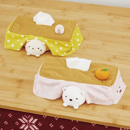 すみっコぐらし こたつ型ティッシュケースカバー