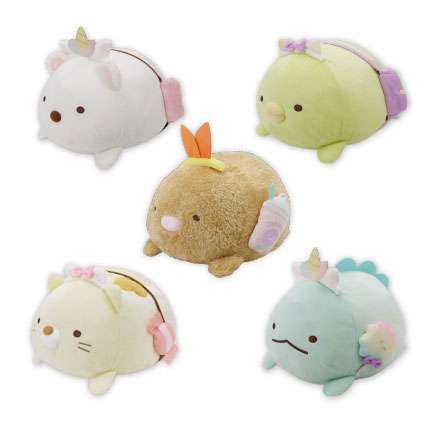 すみっコぐらし たぴおかパーク うつぶせぬいぐるみBIG